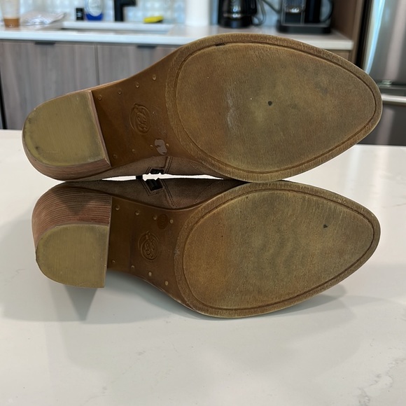 Lucky Brand Shoes: Floral Embroidered Ankle Boots - Picture 7 of 7